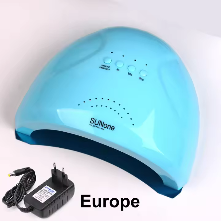 Lámpara de uñas LED UV de 48W, con sensor automático de 30 LED, portátil con 4 ajustes de temporizador - 1