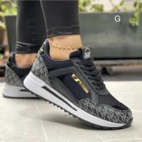 Zapatillas de deporte ligeras para mujer, zapatos informales con tacón de pendiente grande, a la moda, para exteriores - details 5