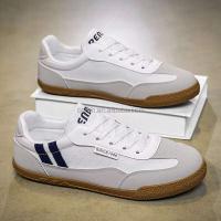 Moda plana verano transpirable 2025 nuevos zapatos deportivos de tenis negros casuales, alta calidad grande 46 - details 4