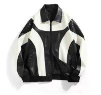 Chaqueta de piel sintética para hombre de otoño e invierno, cortavientos acolchado, abrigo Bomber de motociclista para mujer - details 0