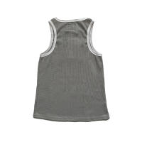 CORTEIZ Camisa casual con bordado de crucero Devil Island, camiseta básica sin mangas con cuello en V para deporte de baloncesto de verano para hombre, camiseta de fitness para parejas de moda de American High Street - details 4