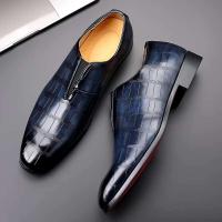 2025 envío de gota de agua nuevo producto vestido creativo para hombres zapatos regulares de negocios de ocio inteligentes - details 7