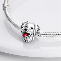 Abalorio Animal Friends en plata de ley con piedra de circón S, pulsera de 3 mm adecuada, regalo perfecto para mujer - details 6