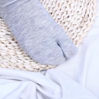 1 par de sandalias japonesas de algodón a la moda para hombre, calcetines con dos dedos, chanclas, medias con punta abierta - details 4