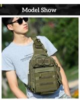 Bolsa táctica Molle para equipo de pesca en el pecho para hombre, Camping, senderismo, caza, eslinga, un solo hombro, bolsa deportiva - details 8