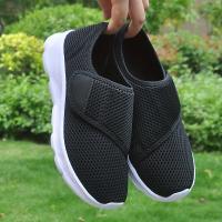 Zapatillas ortopédicas unisex informales para pies anchos y hinchados, adecuadas tanto para hombres como para mujeres, con suelas suaves ajustables para diabéticos. - details 5