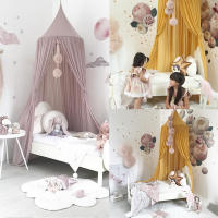Red de Mosquitos Nórdica Nueva Estilo Princesa Chifón para Niños y Bebés Cortina de Cama de Poliéster/Algodón Normal Producto para Decoración y Iluminación - details 3
