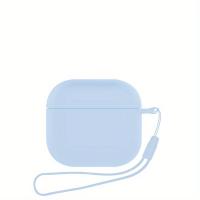 Funda de Silicona Suave para AirPods 4 A Prueba de Golpes, Anti-caída con Cordón - details 6