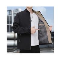 Chaquetas para hombre con cuello levantado, abrigos rompevientos, ropa Formal, Moda para primavera y otoño - details 12