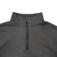 Jersey de cuello alto de terciopelo para hombre, suéter informal de color sólido, media cremallera, talla grande, tendencia de invierno - details 28