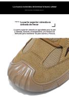 Zapatos de Trabajo para Hombres en Otoño Cómodos y Resistentes al Desgaste - details 4