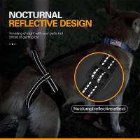 Eslinga ajustable para perros para patas traseras, tiras reflectantes, cinturón auxiliar, arnés de elevación para perros, sujeción para pierna trasera, mango resistente - details 8