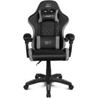 DR35 - Silla Gaming Profesional, Polipiel, reposabrazos Acolchados, pistón Clase 3, Base Nylon Reforzada, Asiento basculante, Altura Regulable, cojín Lumbar y Cervical, Color Negro/Rosa - details 15
