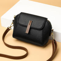 Bolso bandolera de hombro pequeño de diseñador para mujer, de piel sintética, color sólido - details 4