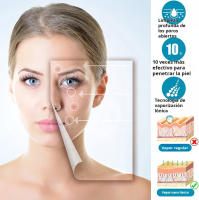 Estompatriz de Cara de Doble Tubo Limpieza Profunda Hidratante Blanqueadora Aromaterapia Herbal Belleza Salón Adecuada para Todos los Tipos de Piel Cuidado de la Piel Seco - details 2