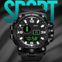 Reloj Deportivo de Lujo Premium Resistente al Sudor Luminoso Multifuncional con Pulsera de Cuero - details 13