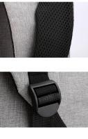 Mochila de negocios para hombre, versión coreana, bolsa de viaje de moda, mochila informal para estudiantes, minimalista y a la - details 24