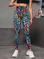 Body de gimnasio sin costuras para mujer, pantalones de yoga con estampado digital, levantamiento de cadera, monos deportivos, pantalones de entrenamiento de cintura alta - details 17
