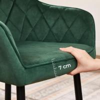 Silla de Comedor Verde Tamaño Único Ottomanas de Muebles y Organización - details 6