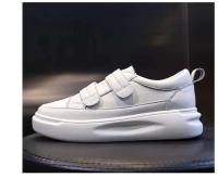 Deportes de moda para mujer con tenis con cordones, zapatos casuales blancos - details 9