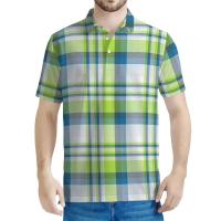 Camiseta con cuello de limón con estampado 3D de Lime Bar para hombre y mujer, botón suelto, manga corta, polo informal, top de verano - details 4