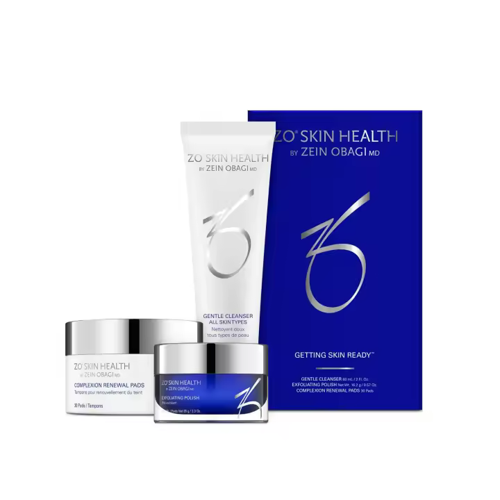 Kit de viaje de renovación ZO SKIN HEALTH, que incluye limpiador suave de 200 ml, exfoliante exfoliante de 65 g y crema hidratante de 50 ml - 1