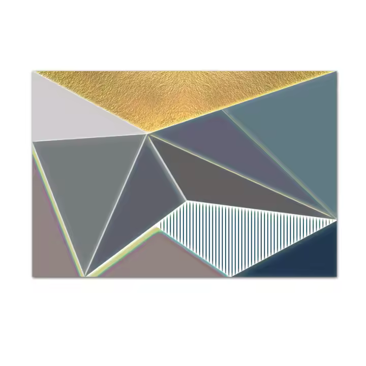 Papel Tapiz de Vinilo Moderno Personalizado para Despegar y Pegar para Sala de Estar, Panel de Decoración del Hogar, Diseño Geométrico Abstracto, Muebles, Renovación de Armarios, Revestimiento - 1