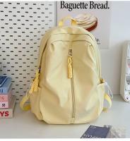 Mochila de viaje de gran capacidad, novedad de 2025, mochila escolar sencilla de Color sólido para estudiantes, Mochila deportiva, bolsa para ordenador - details 20