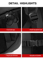 MJMOTO Bolsa de Moto Clásica de Gran Capacidad Multifuncional, Impermeable, Reflectante, Transpirable, Ligera, Antideslizante Ideal para Motocross, Ciclismo, Patinaje, Scooter, Escalada, Deportes al Aire Libre - details 24