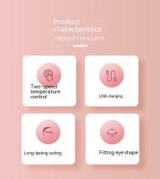 Peine para Pestañas Eléctrico Portátil Calentado Herramientas de Maquillaje para Pestañas Duraderas y Suaves Peine Térmico para Pestañas - details 1