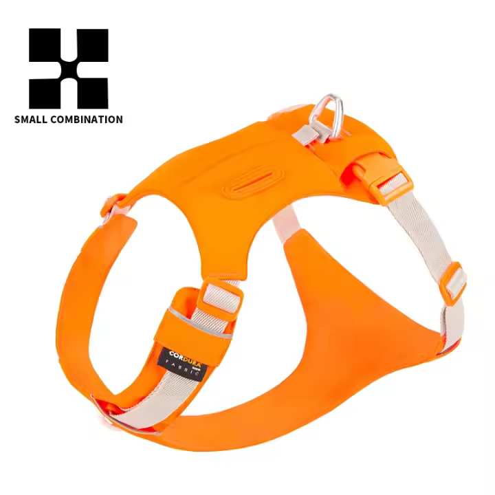 Arnés de nailon reflectante para perro, chaleco ajustable para perros pequeños, medianos y grandes, fácil de viajar - 1