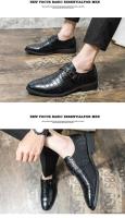 2023 nuevos zapatos de cuero formales de alta calidad para hombres de talla grande, zapatos casuales - details 6