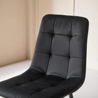 Juego de Comedor de Mesa Redonda 100cm con 4 Sillas Conjunto de Mesa y Sillas de Comedor, Cocina y Salón (Madera Oscura+Marrón Claro (PU)) - details 49