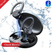 Auriculares Deportivos Inalámbricos Con Bluetooth, Cascos Con Control Táctil, Estéreo HiFi, Resistentes Al Agua - details 2