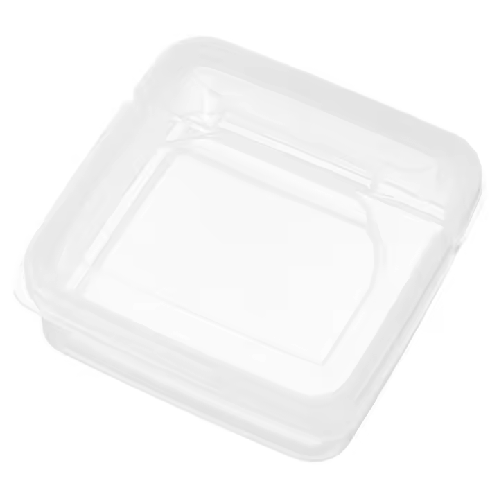Caja de almacenamiento de queso y mantequilla de clasificación de reposapiés, transparente, nevera de cebolla, jengibre, alimentos, Crisper, Flip-top sellado, caja subempaquetada - 1