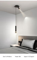 Lámpara Colgante LED Minimalista Iluminación de Dormitorio, Lámpara de Mesita, Sala de Estar, Comedor Lúmenes de 150 Decoración de Iluminación para el Hogar - details 4