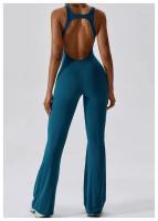 Traje de Yoga para Mujer con Almohadilla de Pecho Aéreo Sin Mangas de Ballet Danza Fitness Deporte Gimnasio Ropa Deportiva Material Exterior de Nylon Temporada Primavera/Verano - details 13