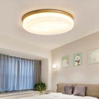Lámpara De Techo Minimalista Japonesa En Forma Redonda, Luz LED Central Moderna Para Dormitorio, estudio, sala De Estar y comedor - details 1