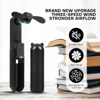 Miniventilador de Mano Portátil, Recargable por USB con Silencioso, Banco de Energía - details 1