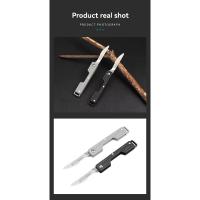 Cuchillo Plegable de Acero Inoxidable Portátil Cuchillo de Bolsillo Desmontable con Espana Afilada - details 10