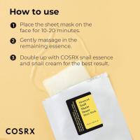 COSRX Snail Mucin Sheet 10EA + Hydrogel Collagen Mask 3EA- Cuidado personal, rellenos de medias, artículos esenciales de viaje, regalos para mujeres, cara - details 2