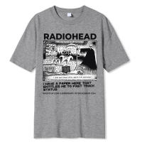 Radiohead - Camiseta Retro Clásica para Hombre, Estilo Hip Hop, Tour de Rock Norteamericano, 100% Algodón, Talla Grande - details 11