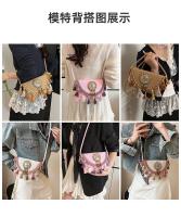 Bolso tejido a mano de verano estilo étnico de paja 2025 moda de interés especial nueva bandolera de hombro para vacaciones en la playa - details 7