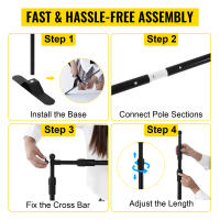 Soporte Ajustable para Pancartas de 8'x8'-10'x8' con Altura y Ancho Telescópicos, Incluye Bolsa de Transporte - details 2