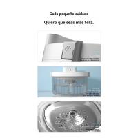 Dispensador de Agua Inteligente para Mascotas Fuente de Agua Automática para Gatos con Sensor de Movimiento Bomba Silenciosa, Diseño Inalámbrico - details 6
