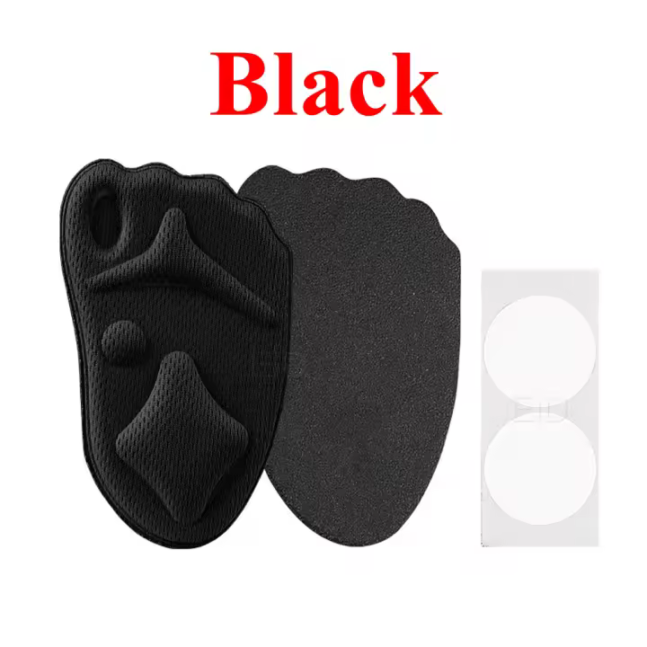 EiD-almohadillas para el antepié para mujer, medias plantillas antideslizantes de tacón alto, callos, callos, cuidado del dolor de pies, calcetines de choque, insertos - 1