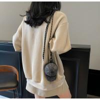 Gorra de béisbol vaquera, bolso cruzado, bolsa de almacenamiento para auriculares, Mini sombrero Harajuku, billetera, monedero de lona portátil de estilo coreano para uso diario - details 10
