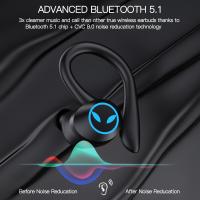 Auriculares inalámbricos 9D Hi-Fi, cascos con Bluetooth 5,0, reducción de ruido, llamada HD, actualización - details 4
