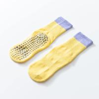 Calcetines de yoga para mujer, medias de algodón antideslizantes para Pilates, deportes, Zumba, ejercicios aeróbicos, fitness, Color a la moda - details 17