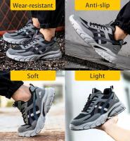 Zapatos de Trabajo Seguros para Hombres Zapatillas Ligeras a Prueba de Agujas con Punta de Acero Indestructible - details 5